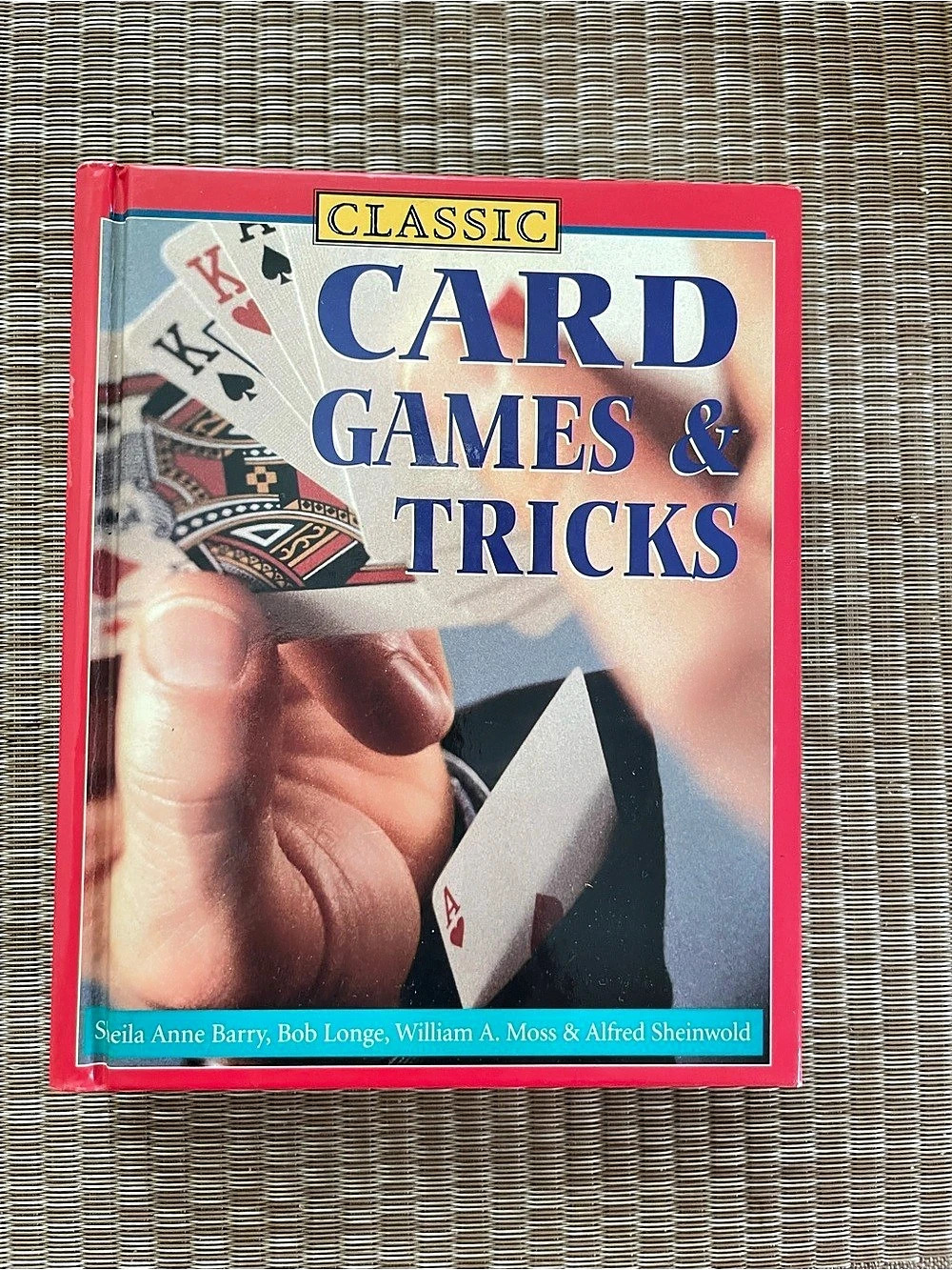 Main Street Classic Card Games & Tricks Card Games Book Red